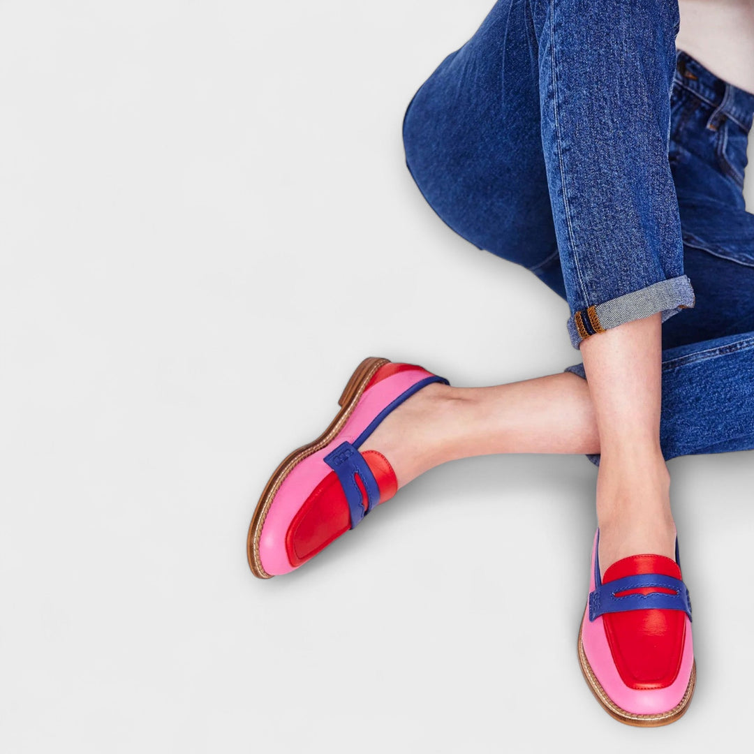 Vivian - Zapatillas de Parchwork Coloridas