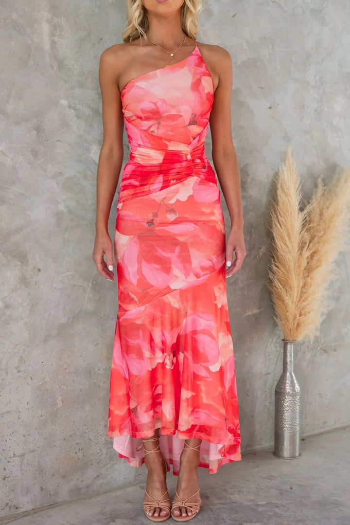 Xanthe - Vestido Maxi Plisado de Verano