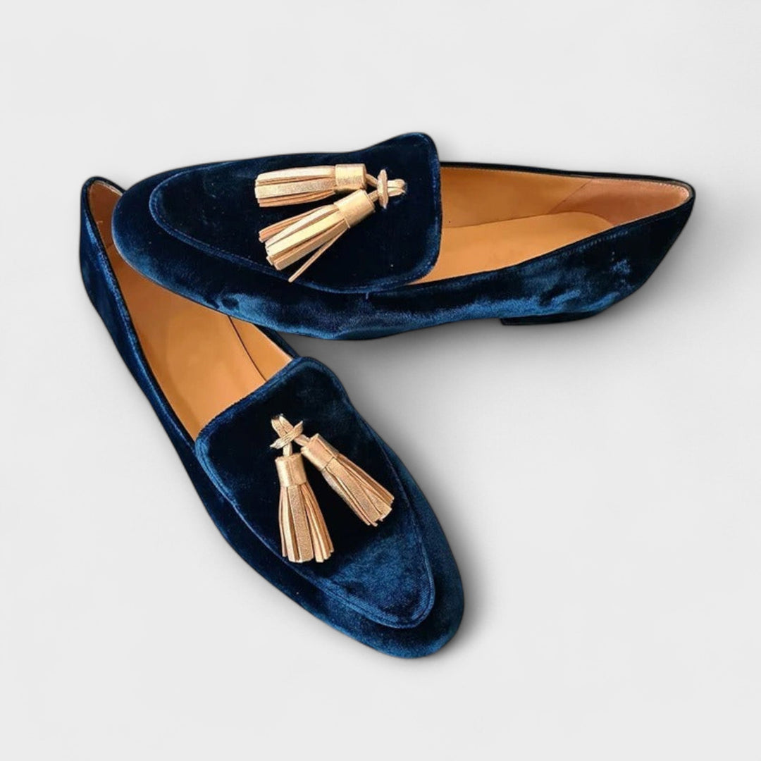 Celeste - Mocasines de estilo vintage