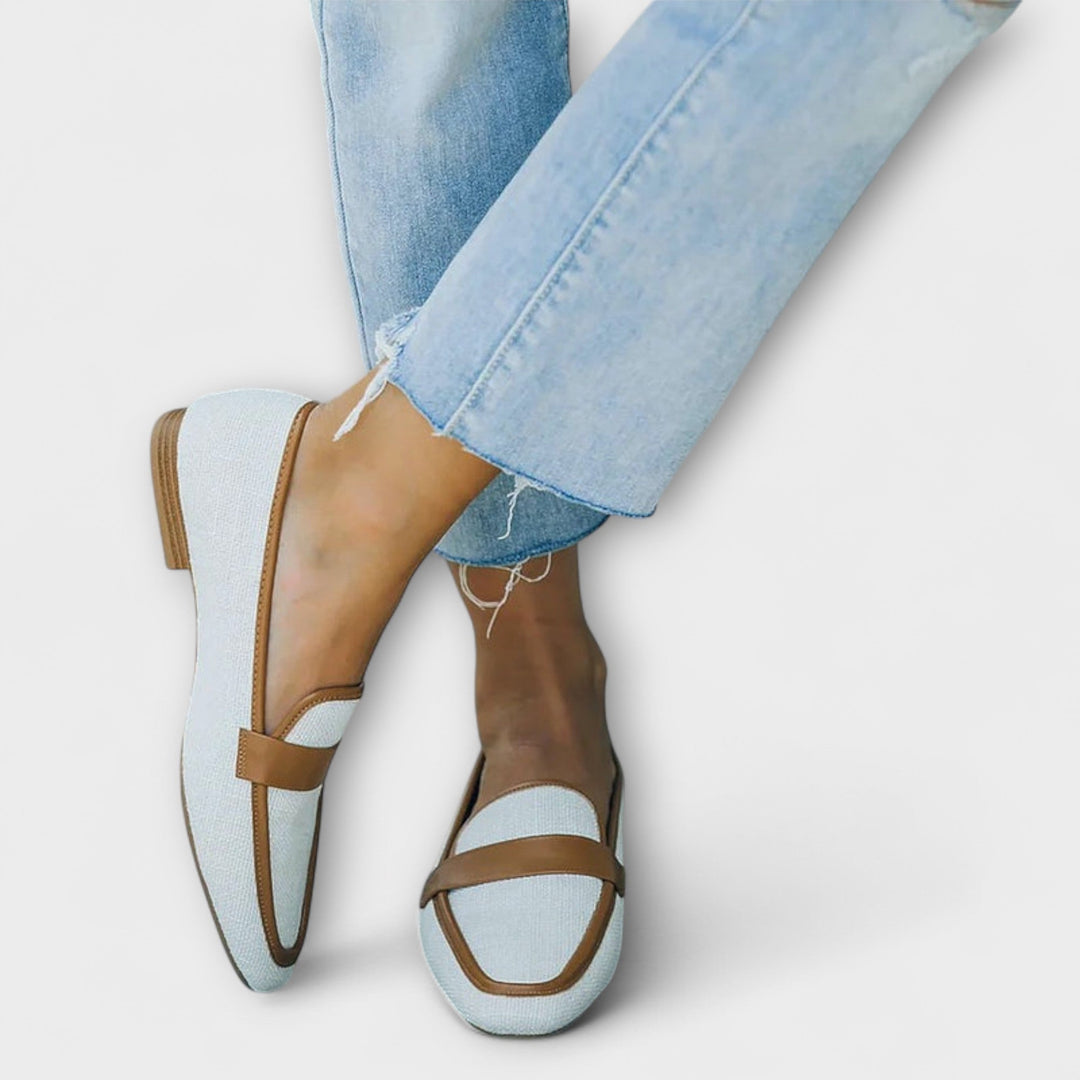 Bianca - Mocasines de Estilo Retro