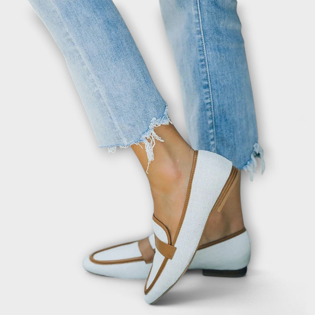 Bianca - Mocasines de Estilo Retro