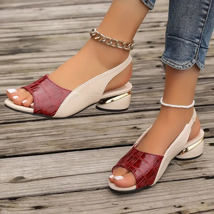 Whitney™ | Sandalias de Cuero Elegantes