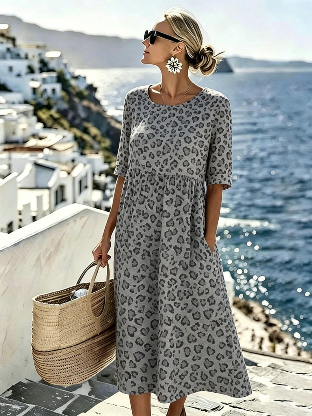 Sienna™ | Vestido Midi Wild Grace