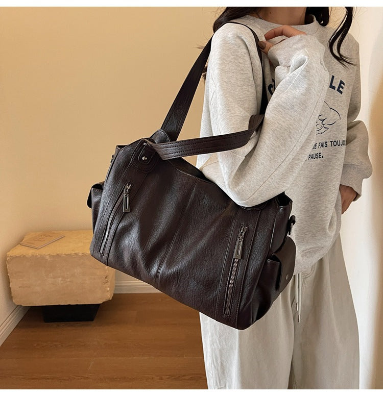 Amira - Bolsa de Mano de Cuero