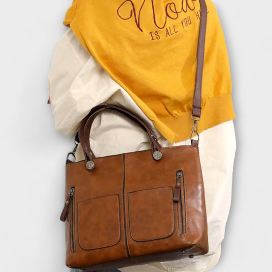 Serenya - Elegante Bolso de Cuero