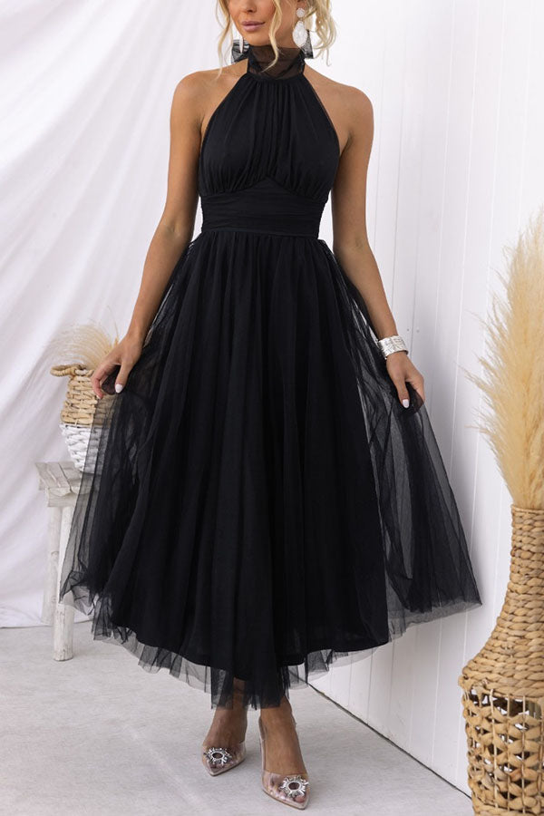Phoebe - Vestido Midi con Falda Larga