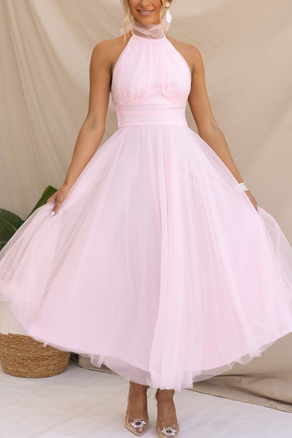 Phoebe - Vestido Midi con Falda Larga