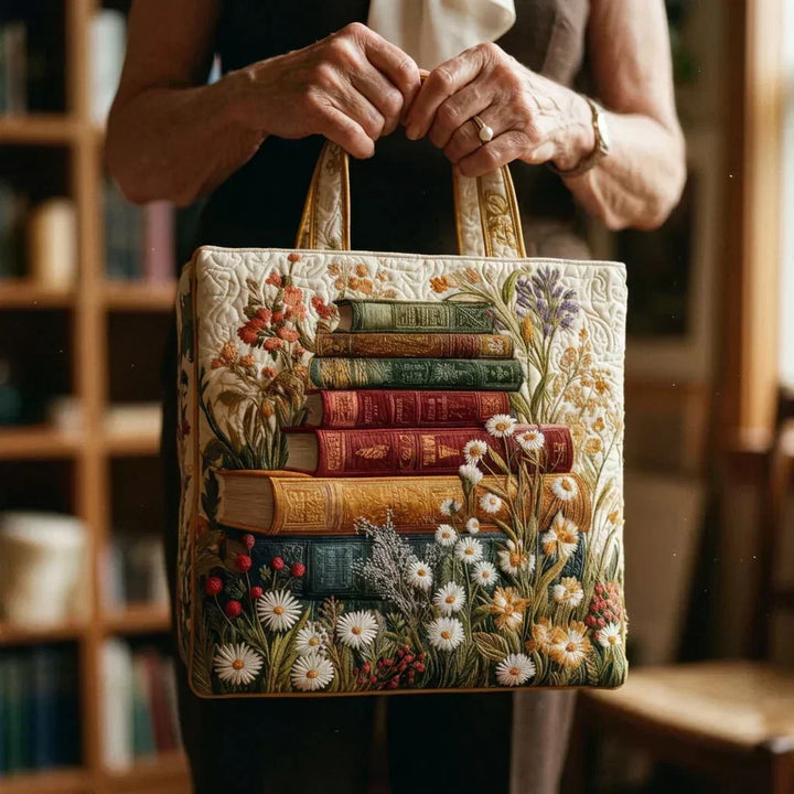 Bolso Artesanal Acolchado - Patrón Floral