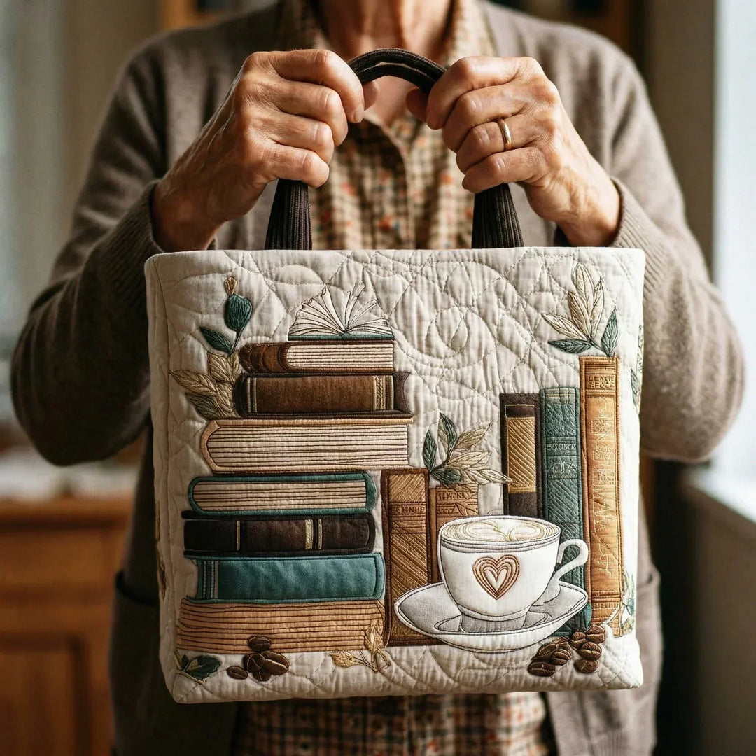 Bolso Tote Artesanal - Capítulo Café