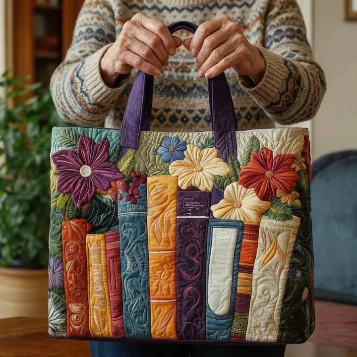 Bolsa Tote Acolchada - Amantes de los Libros