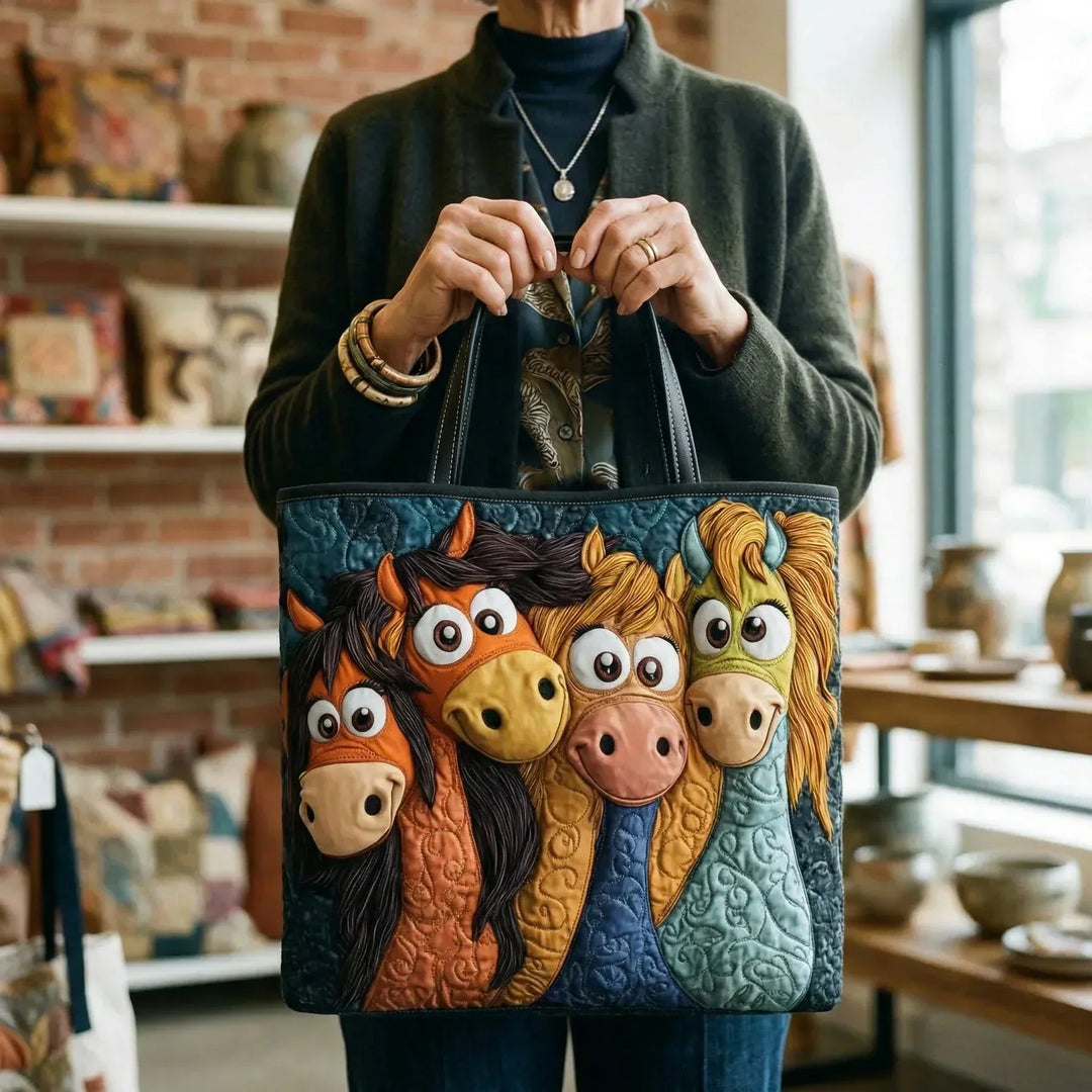 Bolso Artesanal - Ponies Juguetones