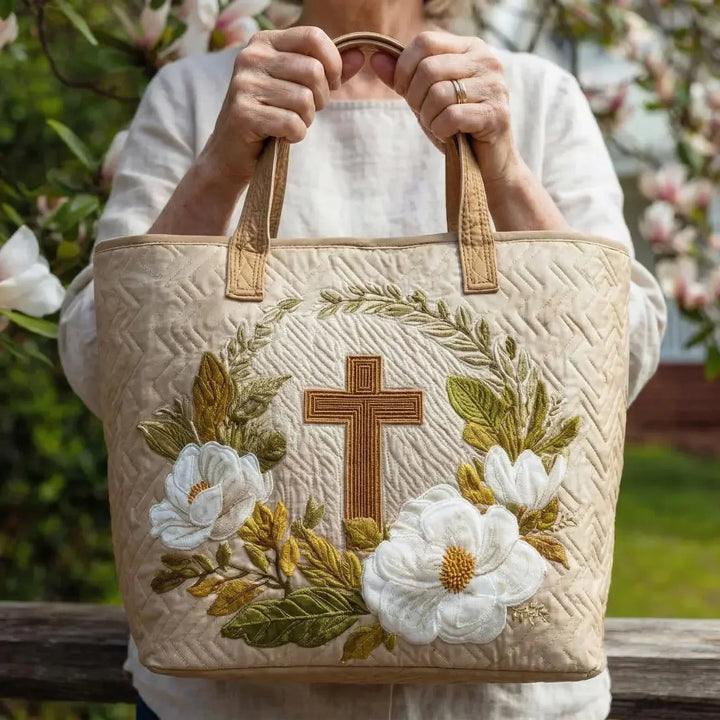 Bolsa Artesanal - Cruz Sagrada