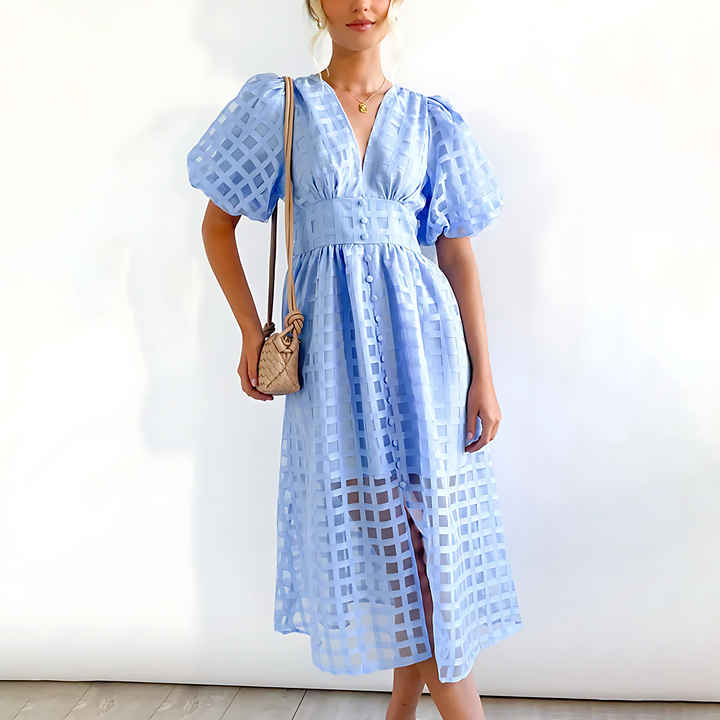 Julia - Vestido Midi Elegante de Verano