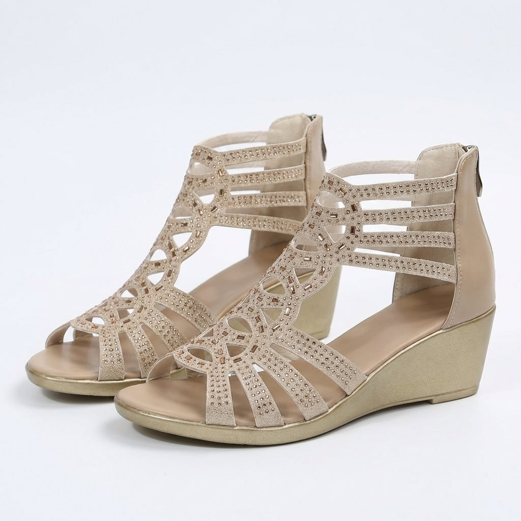 Jeanette - Sandalias ortopédicas de moda para mujeres