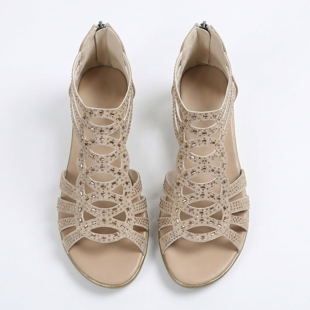 Jeanette - Sandalias ortopédicas de moda para mujeres