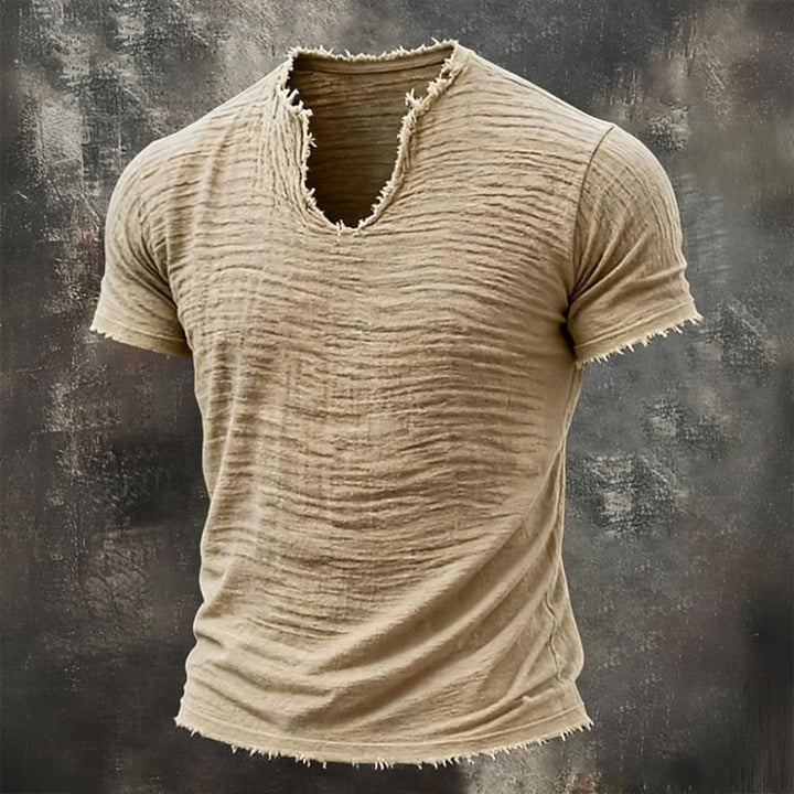 Mason | Camiseta de Vintage con Cuello en V