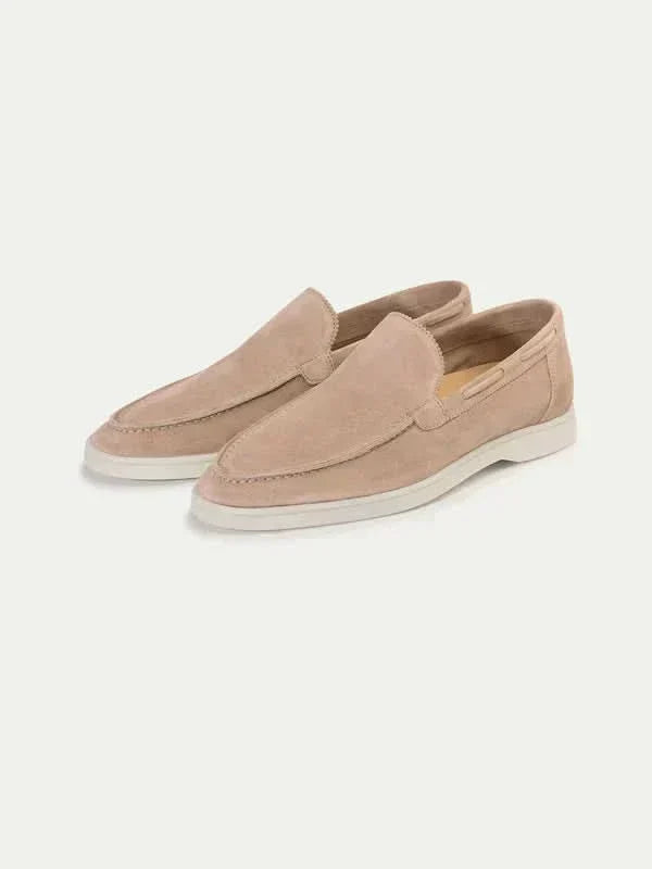 Mocasín Clásico de Ante Beige