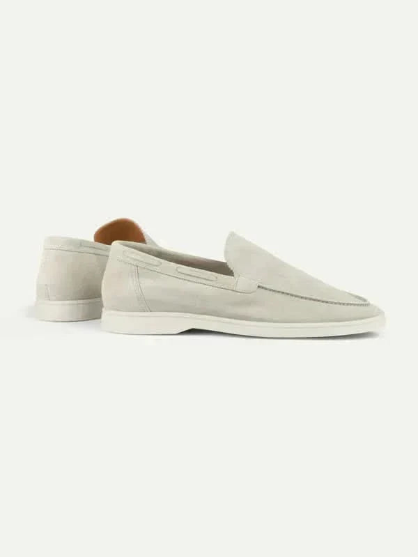Mocasín Clásico de Ante Crema