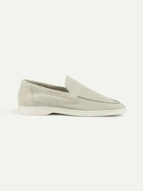 Mocasín Clásico de Ante Crema