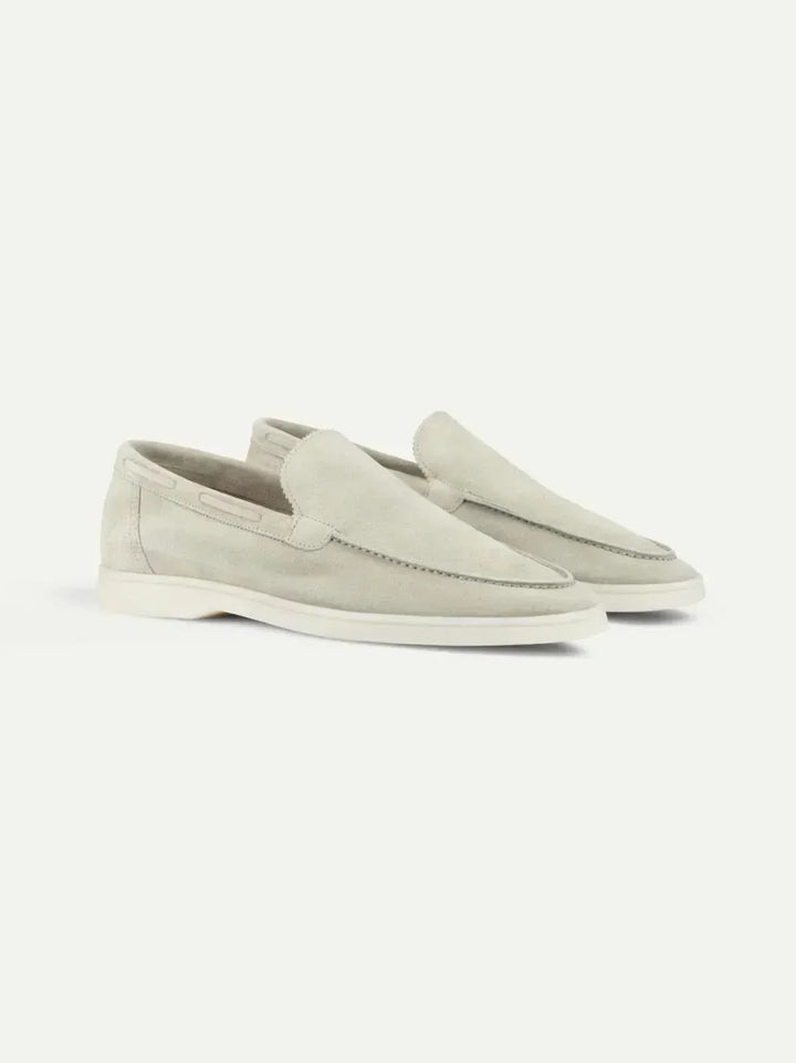 Mocasín Clásico de Ante Crema