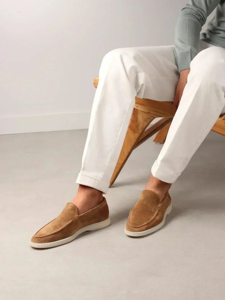 Mocasín Clásico de Ante Desierto