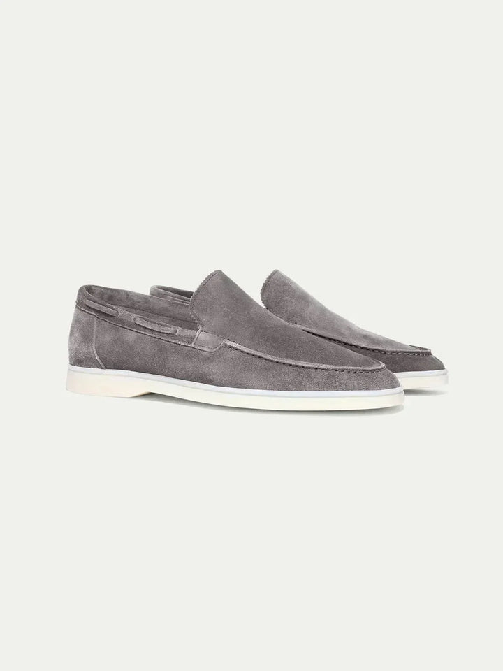 Mocasín Clásico de Ante Gris