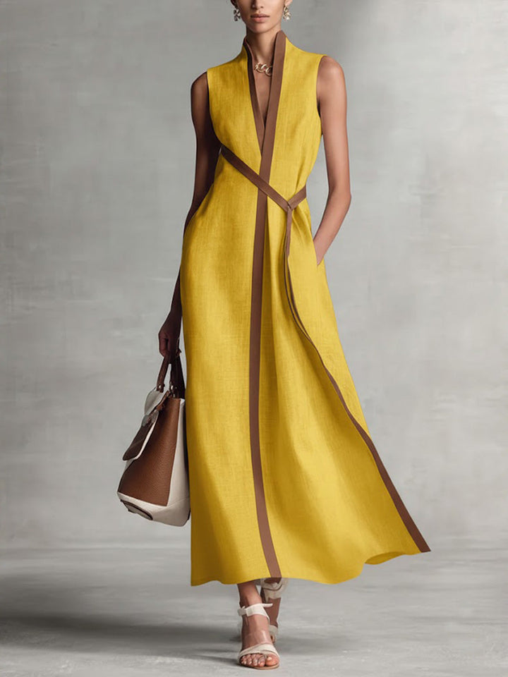 Harper - Vestido Maxi Sin Mangas