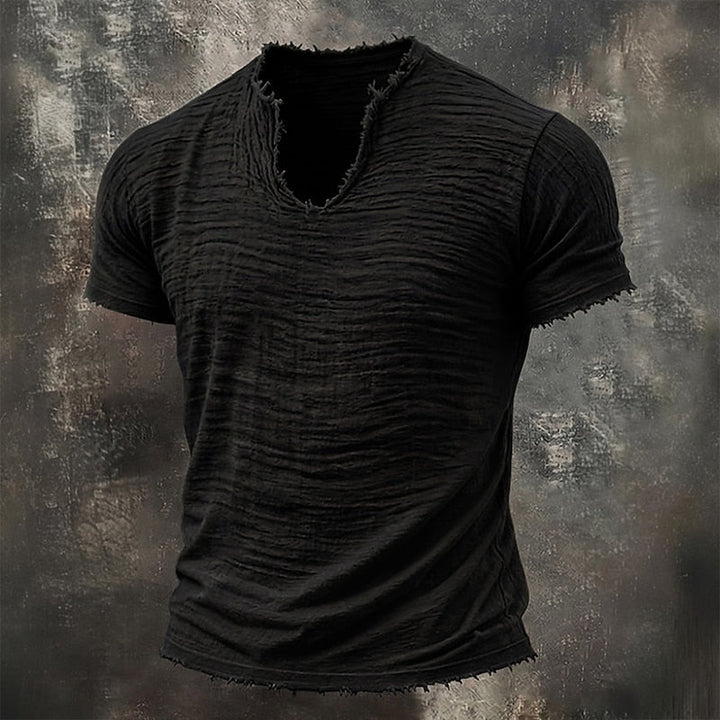 Mason | Camiseta de Vintage con Cuello en V