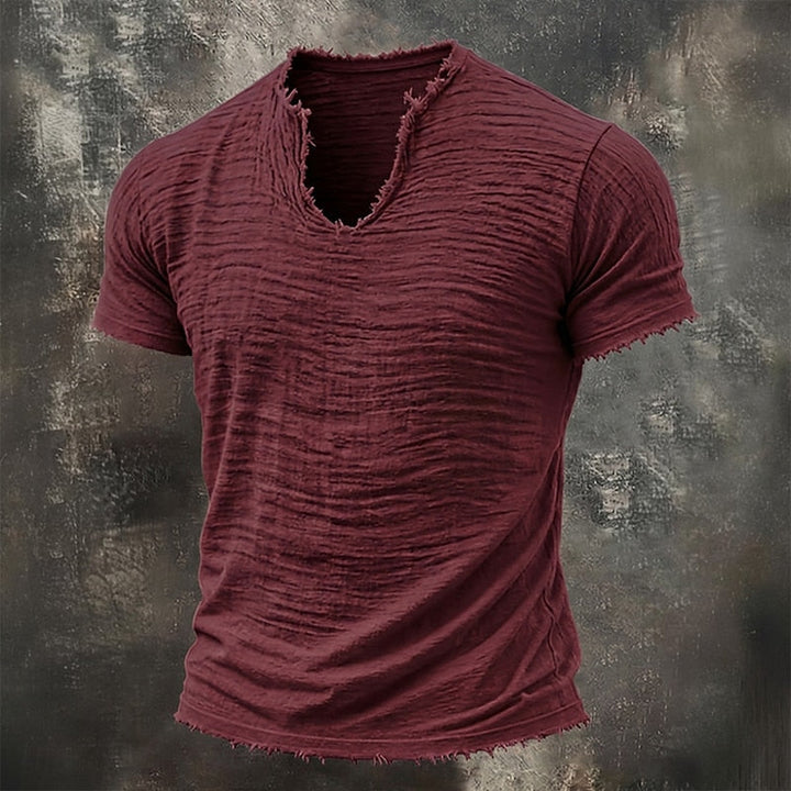 Mason | Camiseta de Vintage con Cuello en V