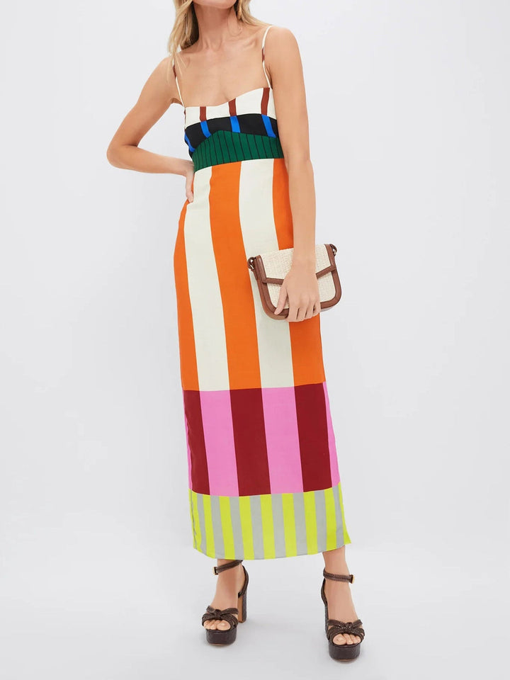 Elsa - Vestido Maxi Multicolor